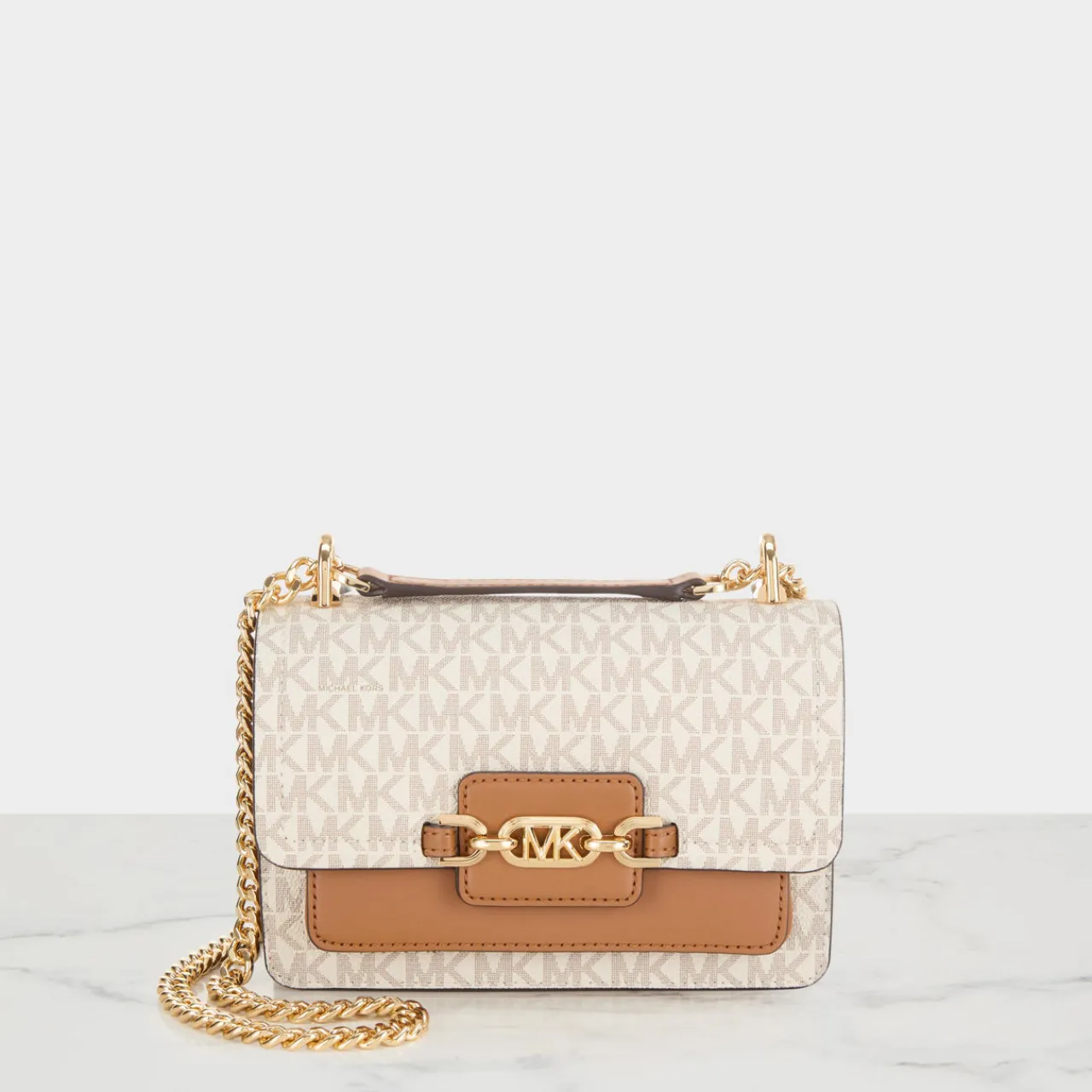 Best MICHAEL MICHAEL KORS Heather Logo-Canvas Shoulder Bag