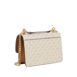 Best MICHAEL MICHAEL KORS Heather Logo-Canvas Shoulder Bag