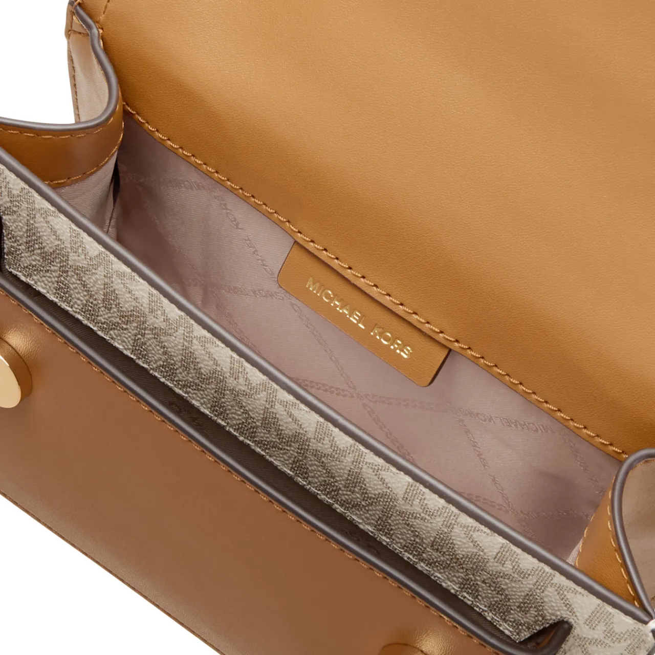 Best MICHAEL MICHAEL KORS Heather Logo-Canvas Shoulder Bag