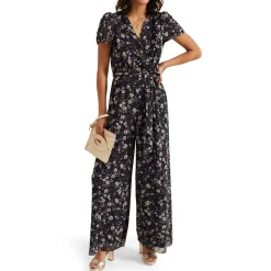 Hot PHASE EIGHT Helene Floral Wide-Leg Jumpsuit