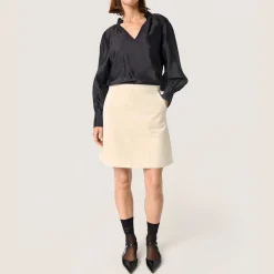 Helle Velvet Mini Skirt