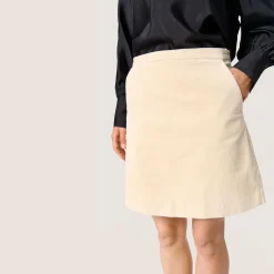 Helle Velvet Mini Skirt