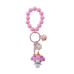 Hot HELLO KITTY & Friends Keyring & Bracelet Celebration