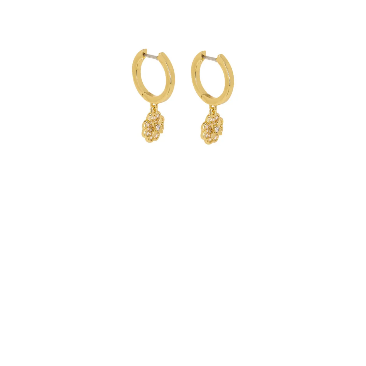 Online KATE SPADE NEW YORK Heritage Bloom Huggie Drop Earrings