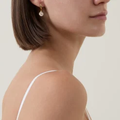 Sale KATE SPADE NEW YORK Heritage Bloom Huggies Drop Earrings