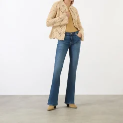 Heritage High-Rise Bootcut Jeans