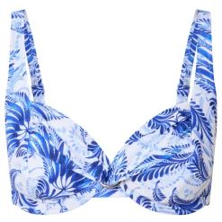 Hermine Printed Bikini Top