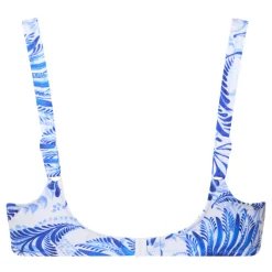 Hermine Printed Bikini Top