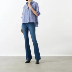 High-Rise Flared Jeans