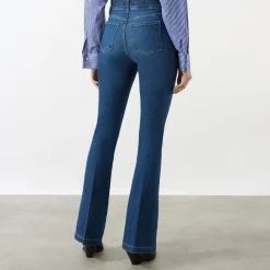 High-Rise Flared Jeans
