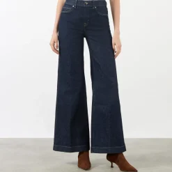 Hot SPANX High-Rise Wide Leg Jeans