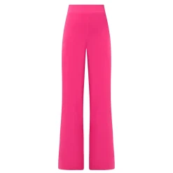 Online JOSEPH RIBKOFF High-Waisted Knitted Wide-Leg Trousers