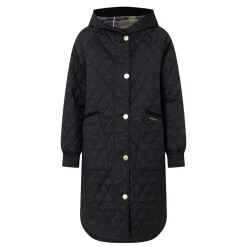 Hilary Quilted Long Jacket