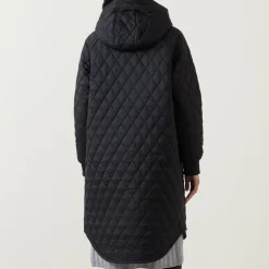 Hilary Quilted Long Jacket