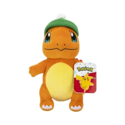 Fashion SQUISHMALLOWS Holiday Charmander with Beanie 20cm