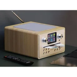 Online MAJORITY Homerton 2 Internet DAB and FM Radio Oak