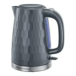 Hot RUSSELL HOBBS Honeycomb Kettle 1.7L Grey
