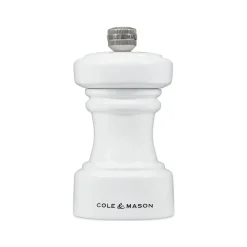Hoxton Pepper Mill White Gloss 10.4cm