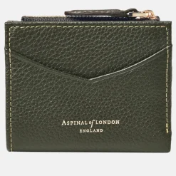 Hot ASPINAL OF LONDON Hudson Multi-Use Pebbled Leather Cardholder
