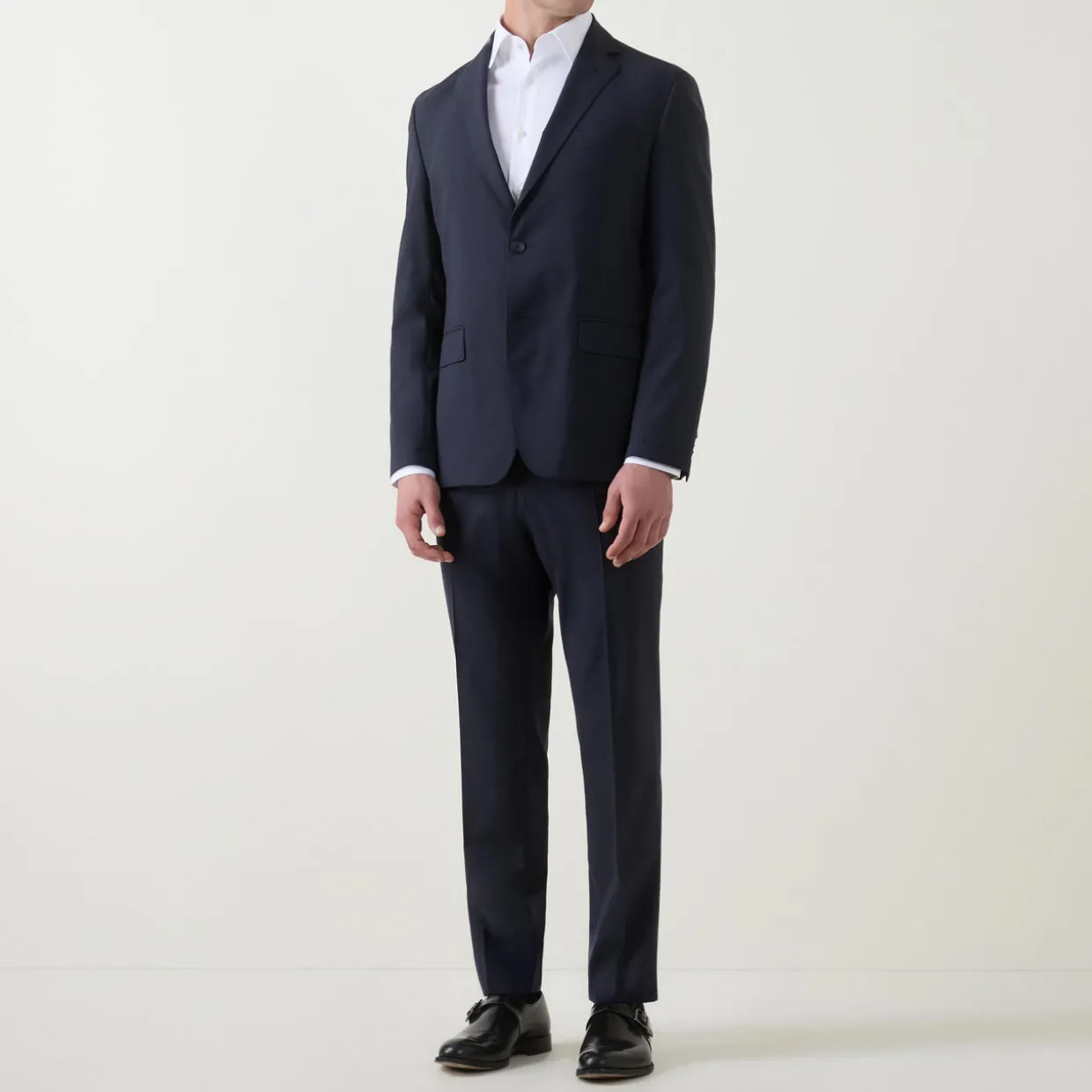 Huge Micro Pattern Two-Piece Suit