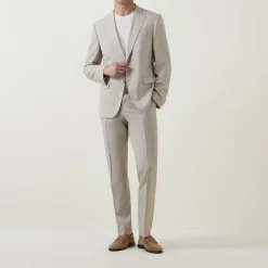 New BOSS Huge Tonal Check Two-Piece Suit