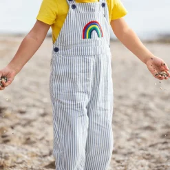 Hugh Striped Dungarees
