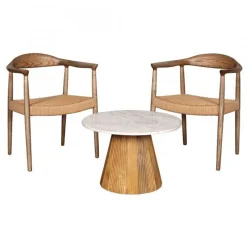 Hugo Chair With Natural Weave Rope Seat