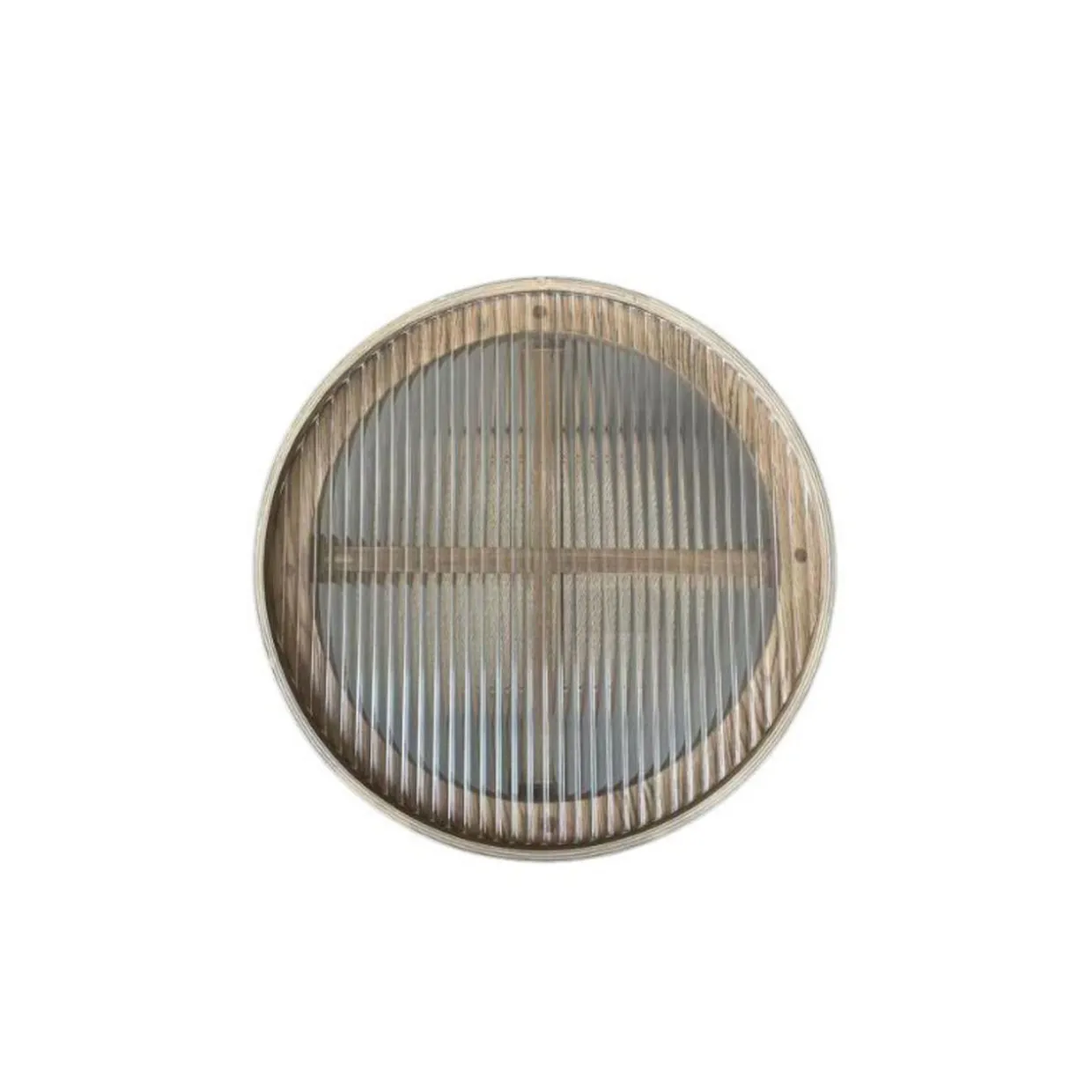 Hugo Rattan Lamp Table