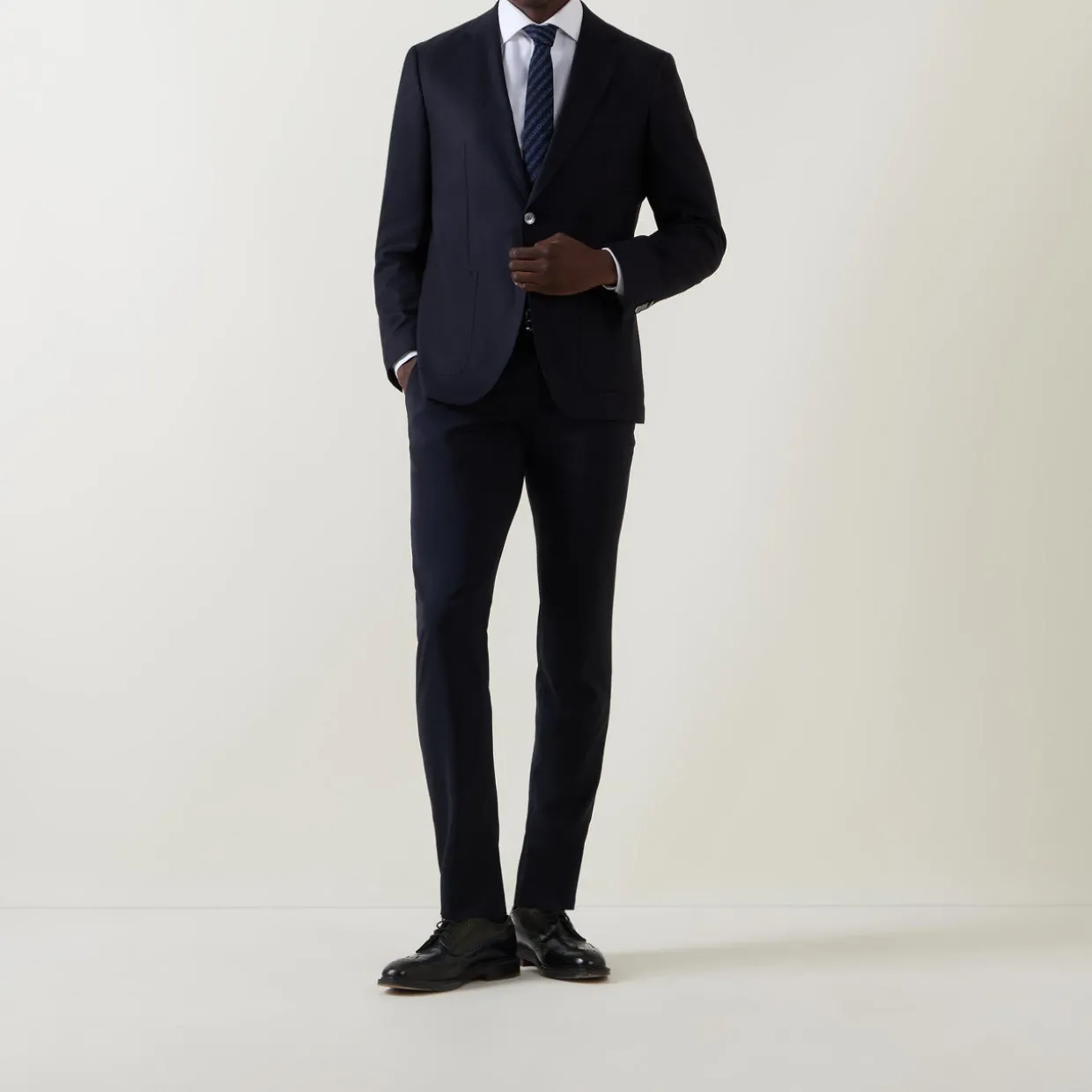 Hutson Micro Patterned Suit Jacket