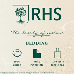 Hydrangea Art Deco Duvet Set Soft Green