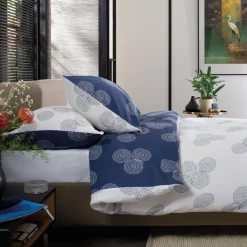 Hyogo Duvet Set Blue/White