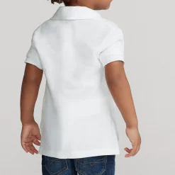 Iconic Pony Logo Mesh Polo Shirt 2-7 Years