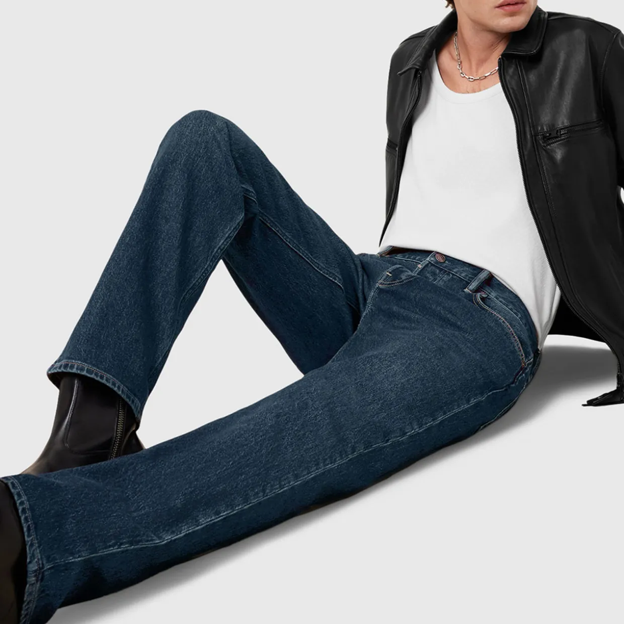 Iggy Mid-Rise Slim Leg Jeans