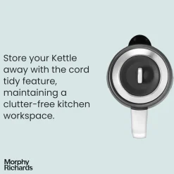 Illumination Matt Steel Kettle 1.7 Litre