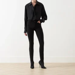 Illusion High-Rise Skinny Slim Jeans