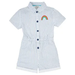 Fashion FRUGI Imogen Striped Playsuit