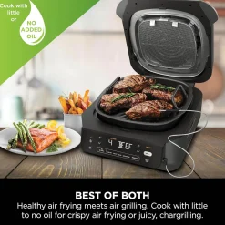 Fashion NINJA 5-in-1 Grill & Air Fryer 5.7L