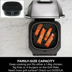 Fashion NINJA 5-in-1 Grill & Air Fryer 5.7L