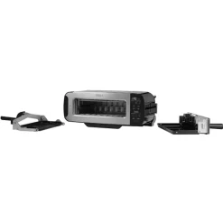 3-in-1 Toaster, Grill & Panini Press Black