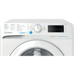 Indesit Washer 11kg White 1400 RPM Innex Push & Go