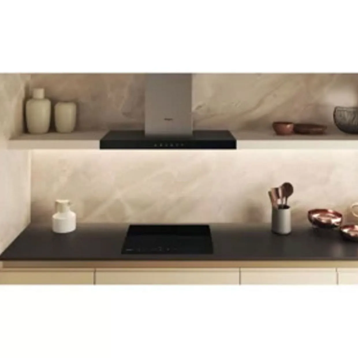 Induction Black Glass-Ceramic Hob