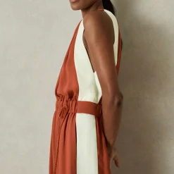 Inez Side Stripe Drawstring Jumpsuit