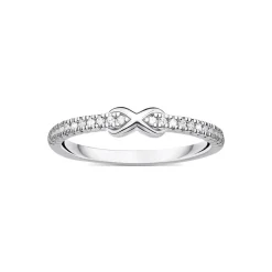 Outlet THOMAS SABO Infinity Ring With White Stones Silver