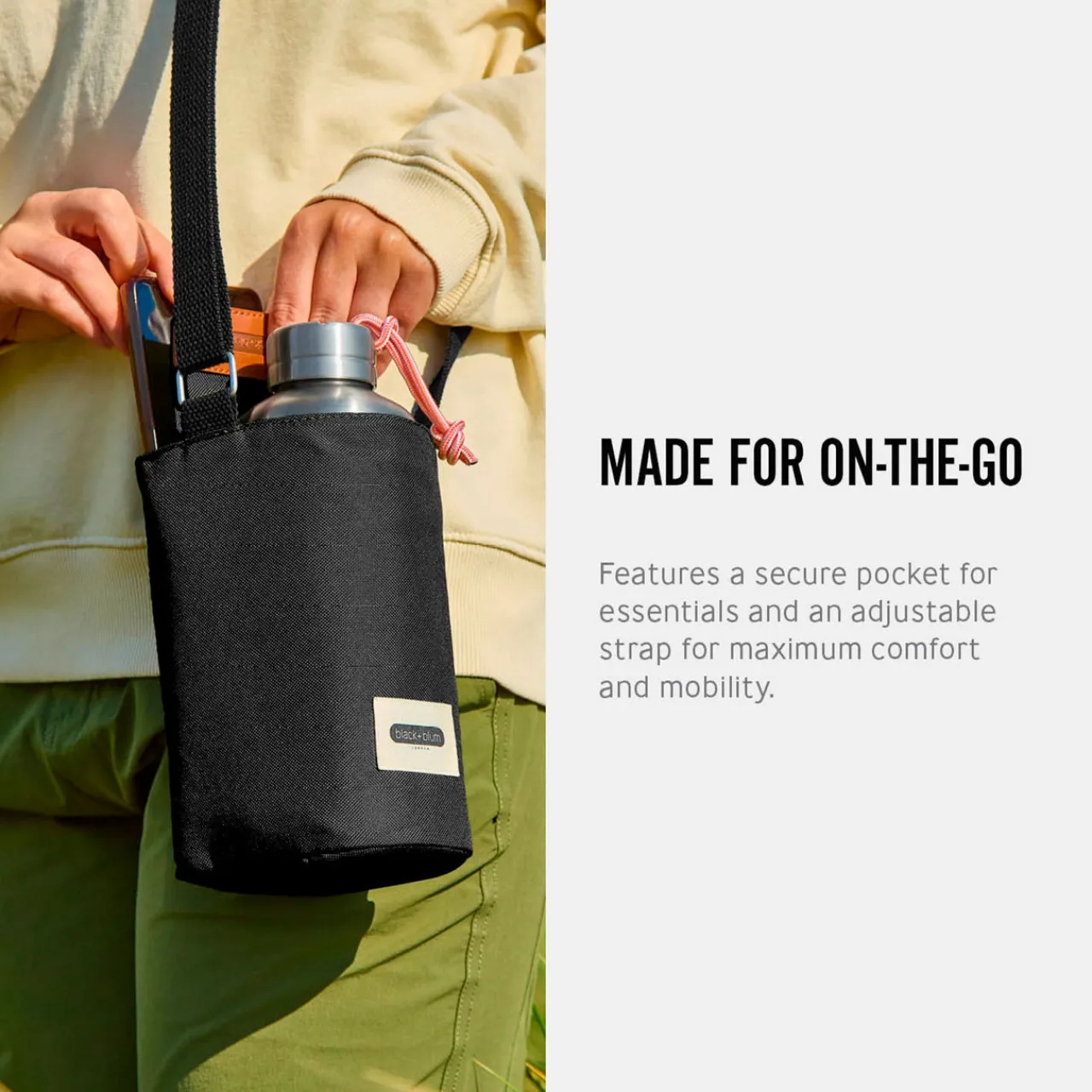 Hot BLACK + BLUM Insulated Bottle Bag Black