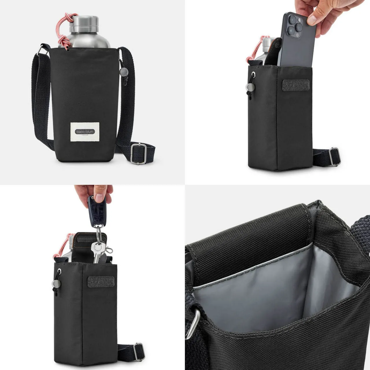 Hot BLACK + BLUM Insulated Bottle Bag Black