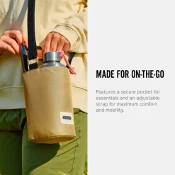 Insulated Bottle Bag Clay