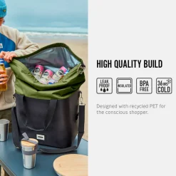 Insulated Cooler Bag 25L Moss