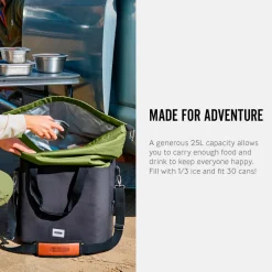 Insulated Cooler Bag 25L Moss