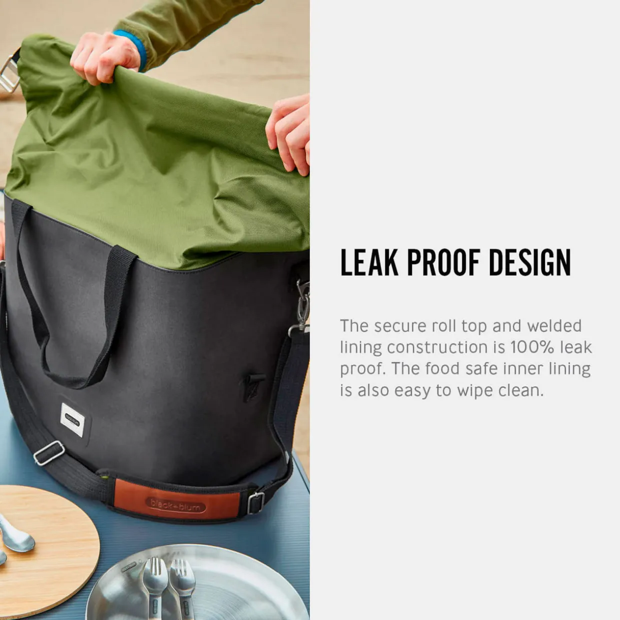 Insulated Cooler Bag 25L Moss