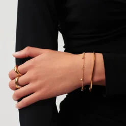 Interstellar Drop Chain Bracelet